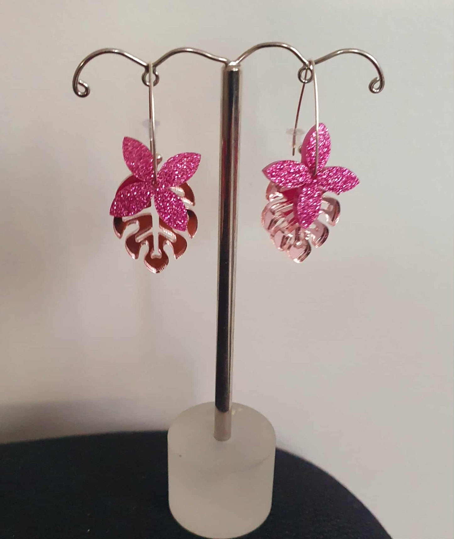 Floral Dangle Earrings