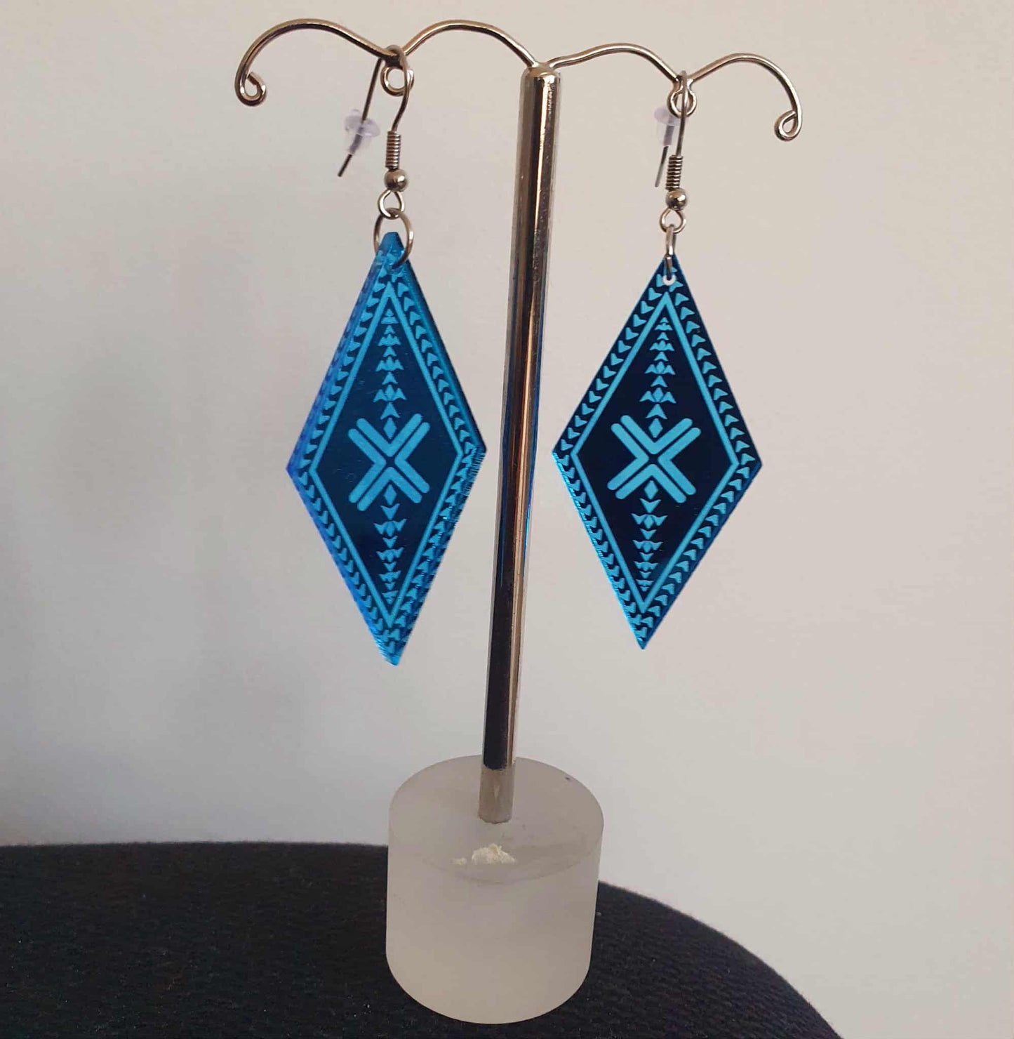 Diamond Dangle Earrings