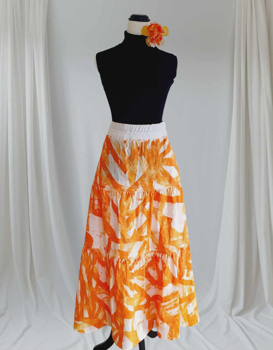 Flowy 3-Layer Pocket Skirt